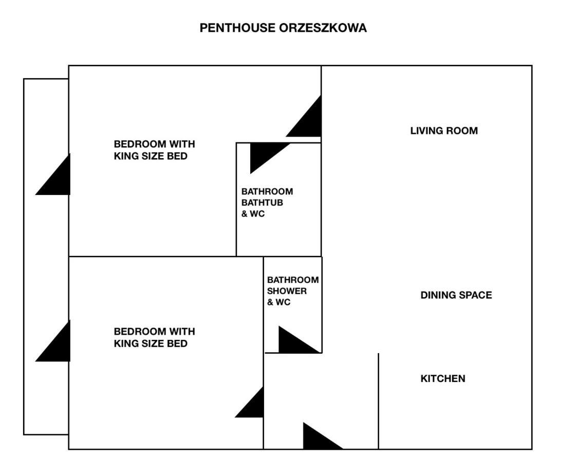 Penthouse Orzeszkowa - Loftaffair Apartment Krakow Exterior photo